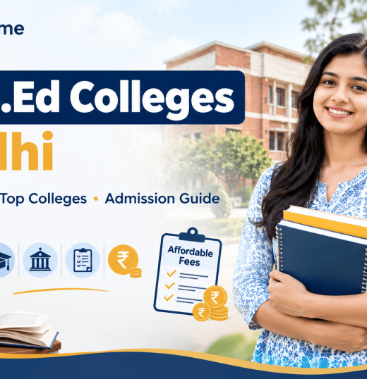 Best B.Ed Colleges with Affordable Fees in Delhi: Top Colleges, Fees & Admission Guide